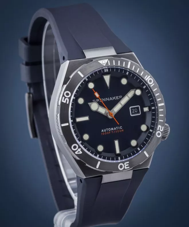 Reloj para hombres Spinnaker Boettger Automatic NBR Midnight Blue SP-5083-02