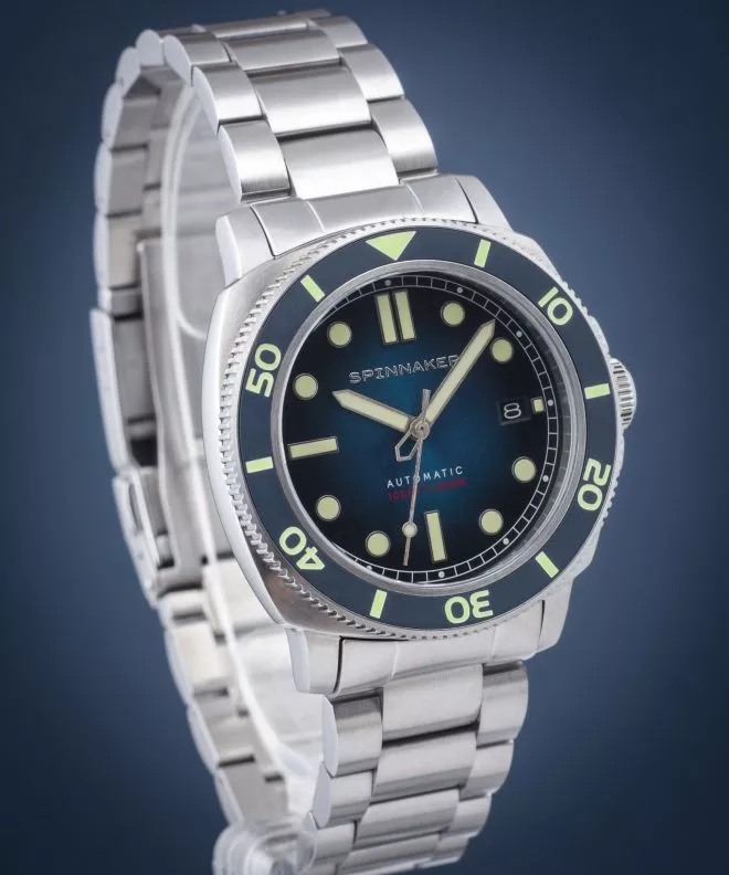 Reloj para hombres Spinnaker Hull Diver Automatic Liberty Blue SP-5088-22