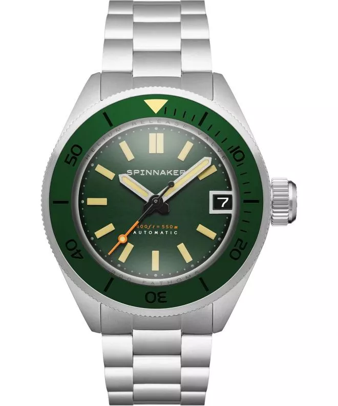 Reloj para hombres Spinnaker Piccard Hunter Green SP-5098-11