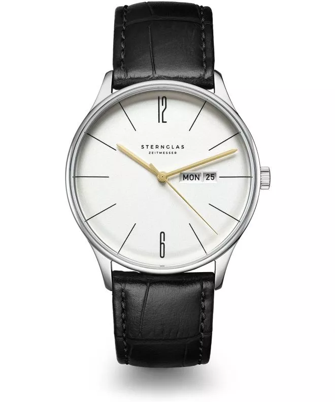 Reloj para hombres Sternglas Berlin Metro Silver S01-BE10-HE04