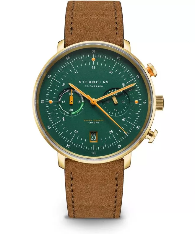 Reloj para hombres Sternglas Hamburg Ed Vintage Chronograph S01-HCV22-WL02