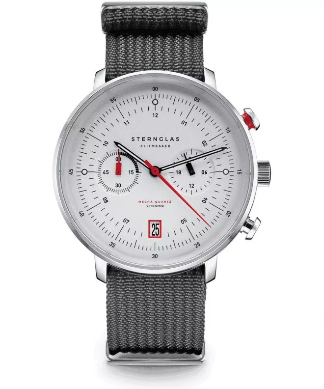 Reloj para hombres Sternglas Hamburg Mecha-Quartz Chrono S01-HC10-FI04