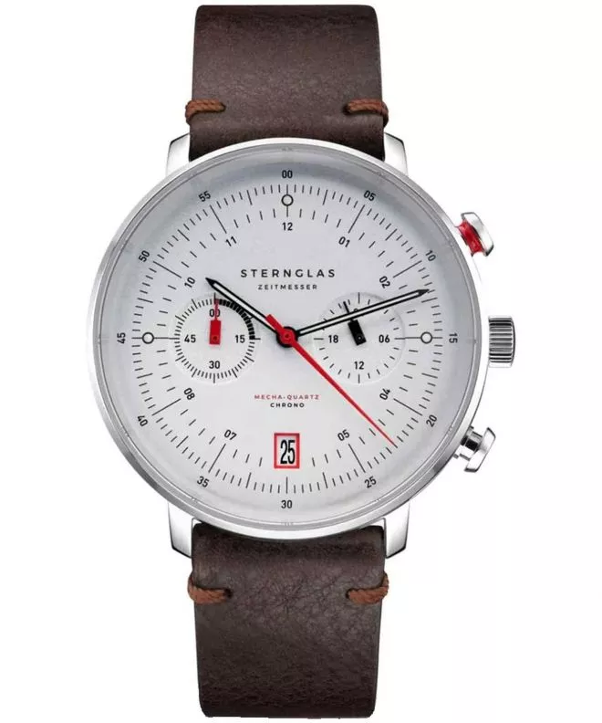 Reloj para hombres Sternglas Hamburg Mecha-Quartz Chrono S01-HC10-VI11