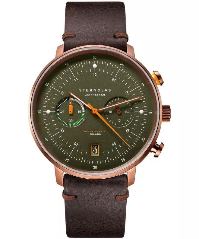 Reloj para hombres Sternglas Hamburg Mecha-Quartz Chrono S01-HC35-VI17