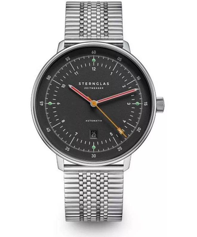 Reloj para hombres Sternglas Hamburg Neugraphit Automatic S02-HH39-ME08