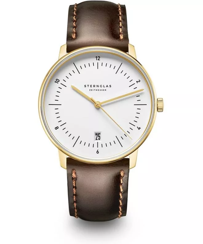 Reloj para hombres Sternglas Naos Edition Heritage S01-NAE02-BR01