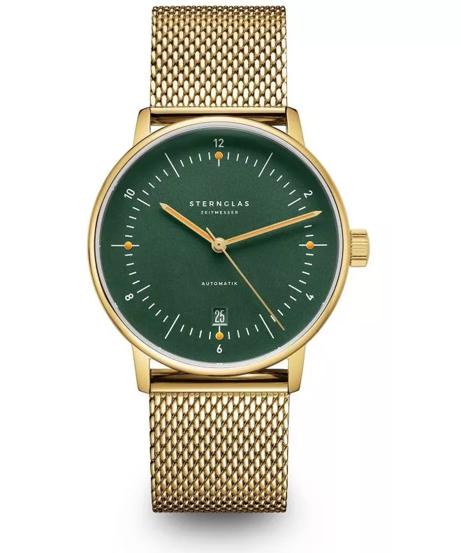 Reloj para hombres Sternglas Naos Green Gold Automatic S02-NA22-MI05