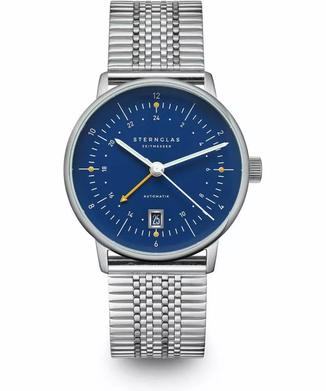 Reloj para hombres Sternglas Naos Pro GMT Automatik S02-NG06-ME08