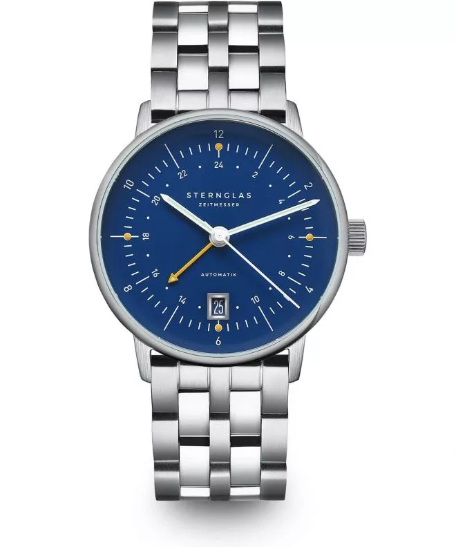 Reloj para hombres Sternglas Naos Pro GMT Automatik S02-NG06-ME13