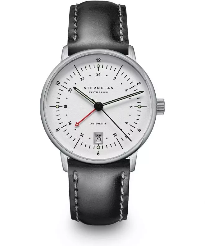 Reloj para hombres Sternglas Naos Pro GMT Automatik S02-NG10-BR02