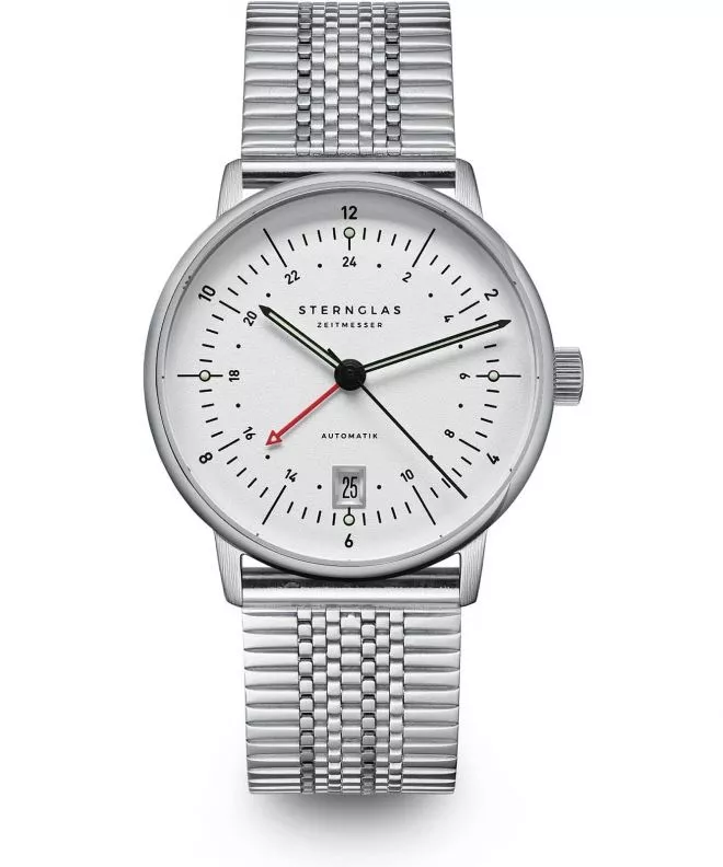 Reloj para hombres Sternglas Naos Pro GMT Automatik S02-NG10-ME08