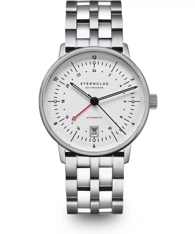 Reloj para hombres Sternglas Naos Pro GMT Automatik S02-NG10-ME13