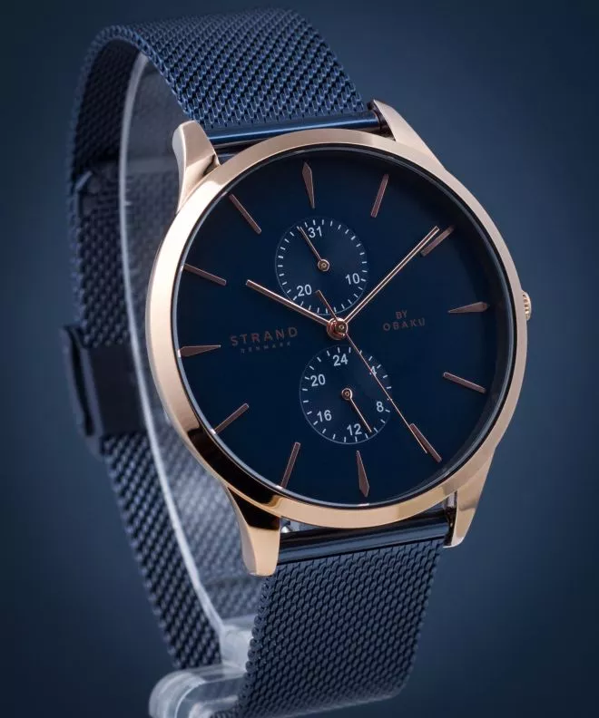 Reloj para hombres Strand by Obaku Beaufort S703GMVLML