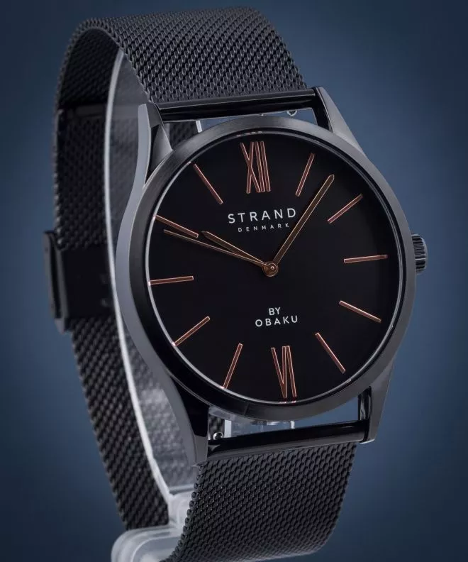 Reloj para hombres Strand by Obaku Bradford S720GXBBMB