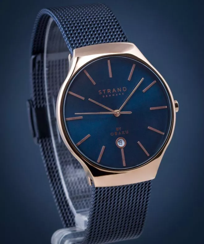 Reloj para hombres Strand by Obaku Caspian S701GDVLML