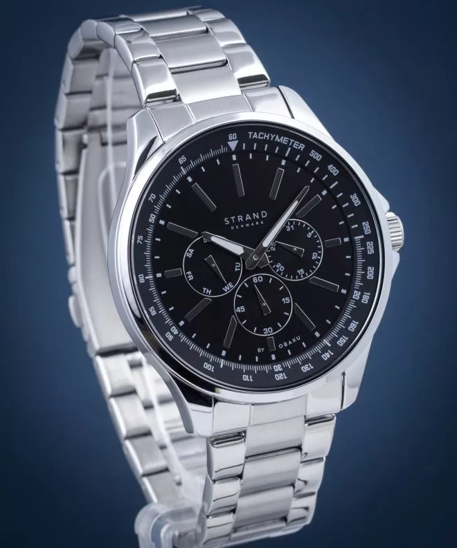 Reloj para hombres Strand by Obaku Irving S708GMCBSC