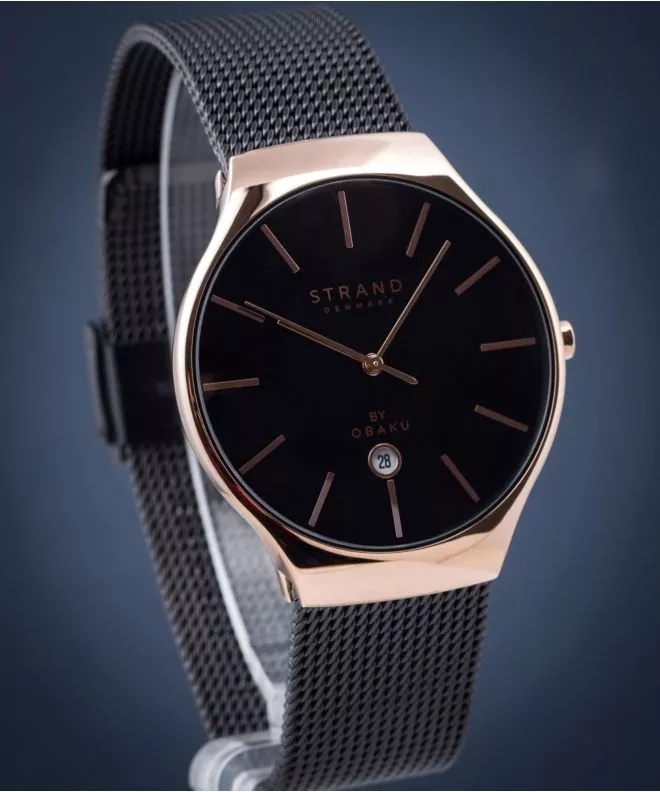 Reloj para hombres Strand by Obaku Caspian S701GDVBMB