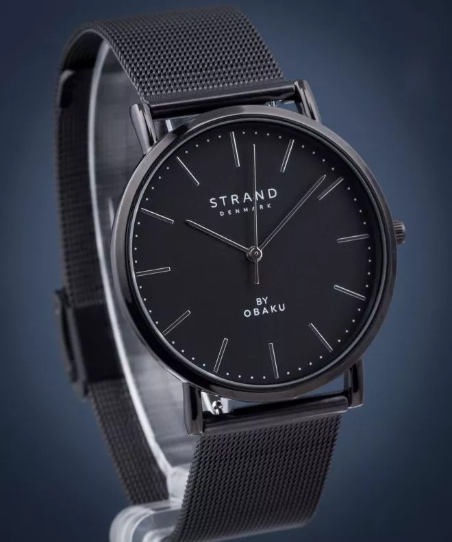 Reloj para hombres Strand by Obaku Hudson S702GXBBMB