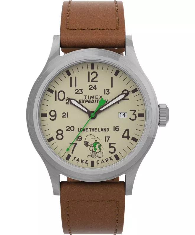 Reloj para hombres Timex Expedition Scout x Peanuts Take Care TW4B25000