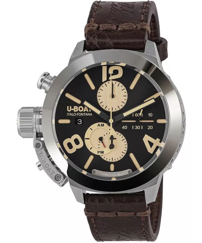 Reloj para hombres U-Boat Classico 45 Tungsteno Cas1 Automatic Chronograph 9567/A (9567)