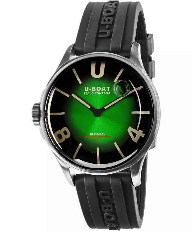 Reloj para hombres U-Boat Darkmoon 40mm Green SS Soleil 9502