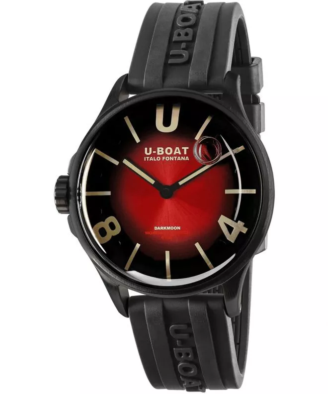 Reloj para hombres U-Boat Darkmoon 40mm Red PVD Soleil 9501