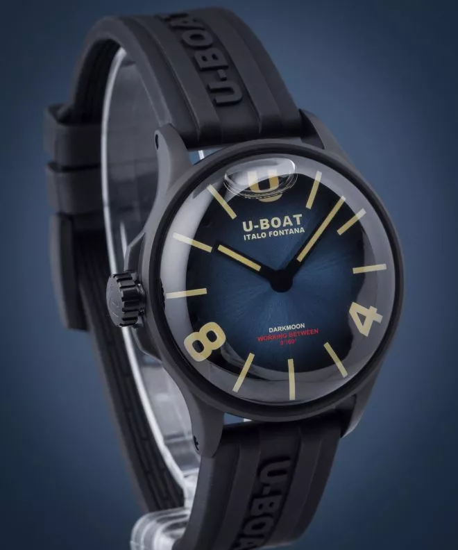 Reloj para hombres U-Boat Darkmoon Blue Soleil IBP 9020/C (9020/B, 9020)