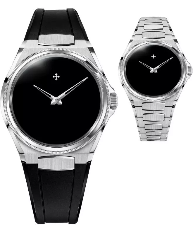 Reloj para hombres Venezianico Arsenale Ultrablack SET 6221510-SET