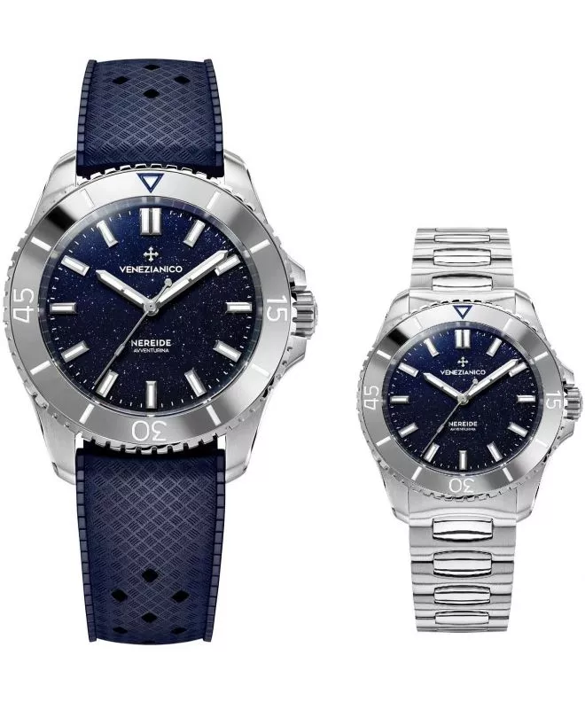 Reloj para hombres Venezianico Nereide Avventurina SET 3121551-SET
