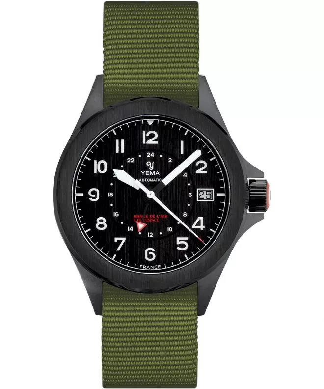 Reloj para hombres Yema Flygraf French Air & Space Force GMT Limited Edition YAA21-3AZ63S