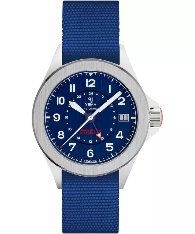 Reloj para hombres Yema Flygraf French Air & Space Force GMT Limited Edition YAA21-GG63S