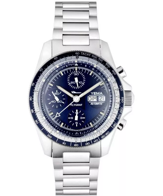 Reloj para hombres Yema Flygraf Navigator Chronograph YFLY22CH.EN-GMS