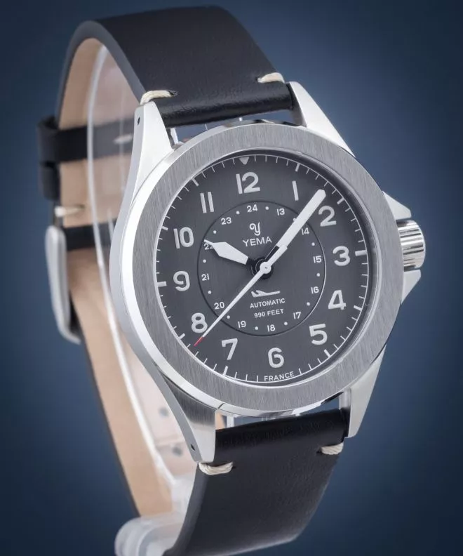 Reloj para hombres Yema Flygraf Pilot M2 YFLY2020-CAS
