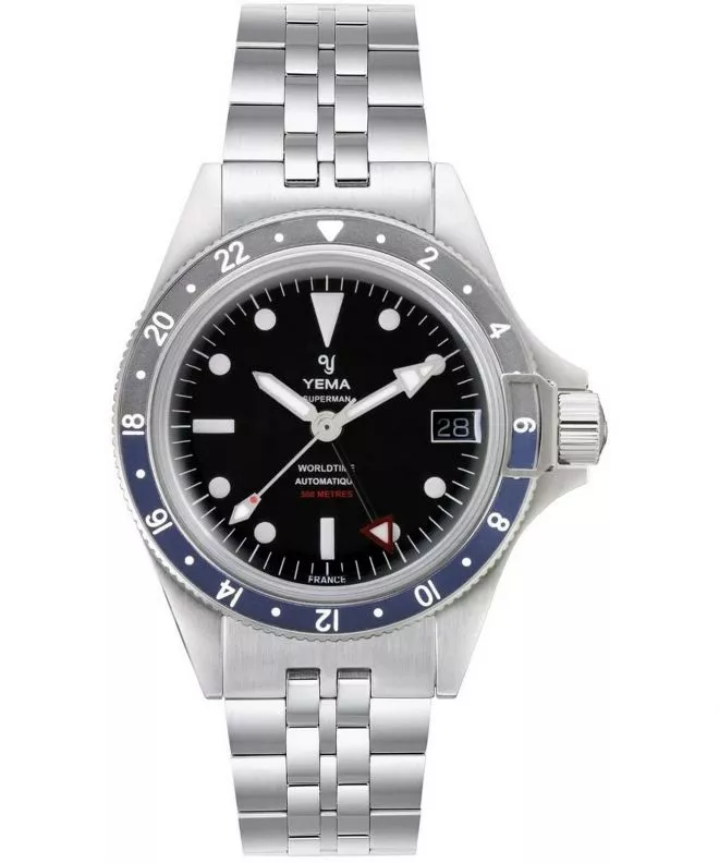 Reloj para hombres Yema Superman 500 GMT Batman YGMT22C41-AMS