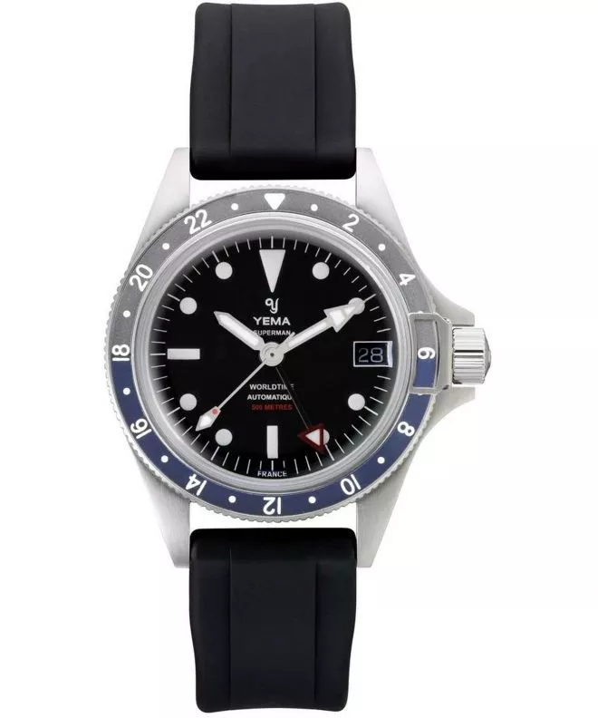 Reloj para hombres Yema Superman 500 GMT Batman YGMT22C41-ARBS