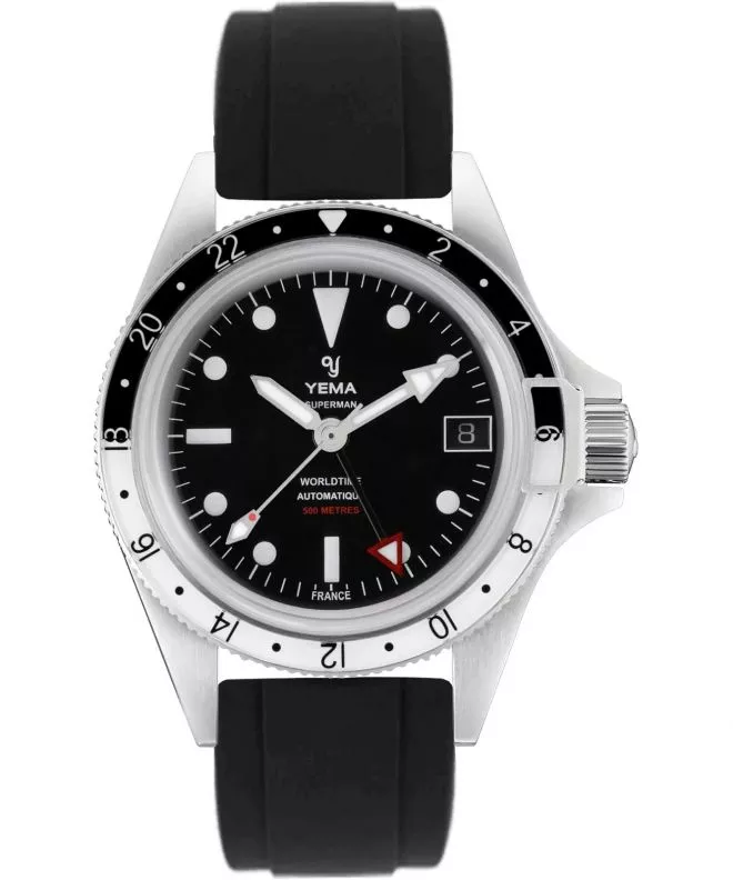 Reloj para hombres Yema Superman 500 GMT YGMT22A41-ARBS