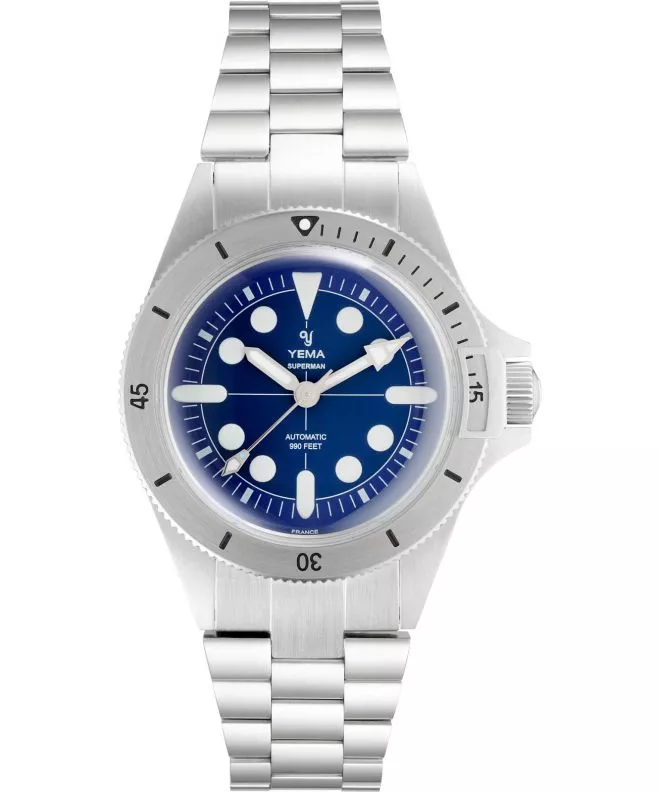 Reloj para hombres Yema Superman Maxi Dial YSUP21B41-GMS