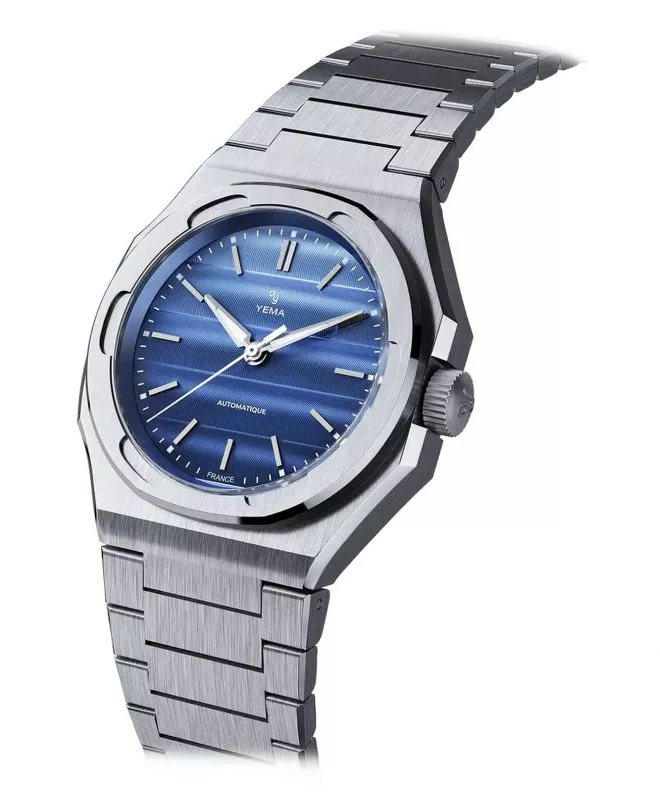 Reloj para hombres Yema Wristmaster Traveller YWTR24-GMS