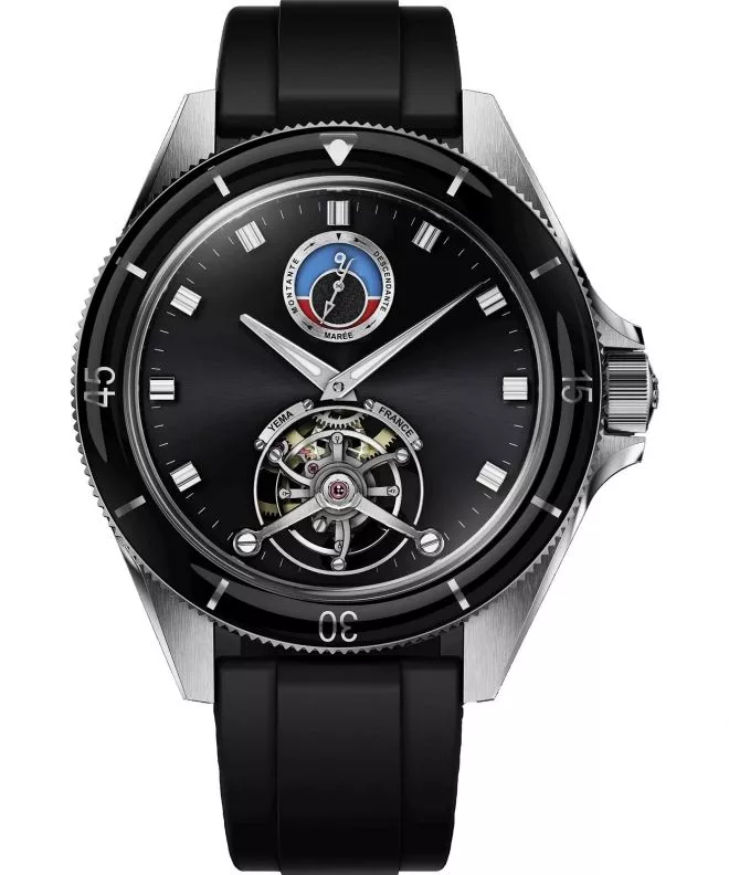 Reloj para hombres Yema Yachtygraf Tourbillon Mareographe Automatic Limited Edition 37.33.66.SN.U6