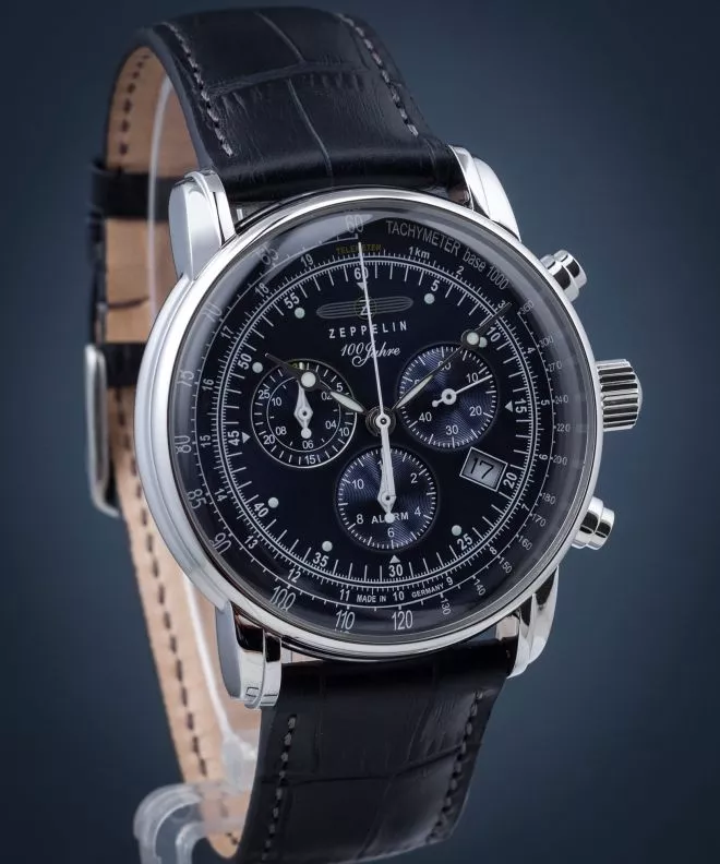 Reloj para hombres Zeppelin 100 Jahre Chrono Alarm 7680-3