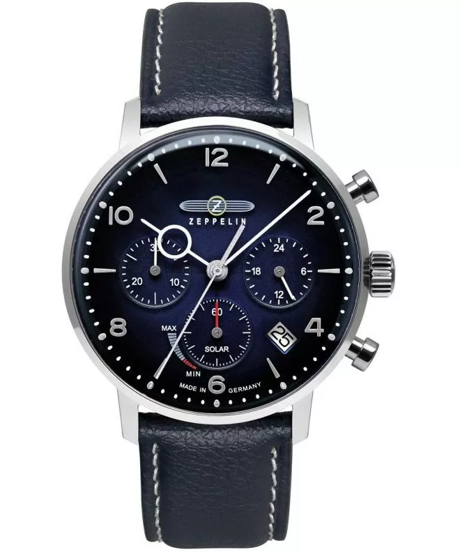 Reloj para hombres Zeppelin Hindenburg Solar 8086-3-N