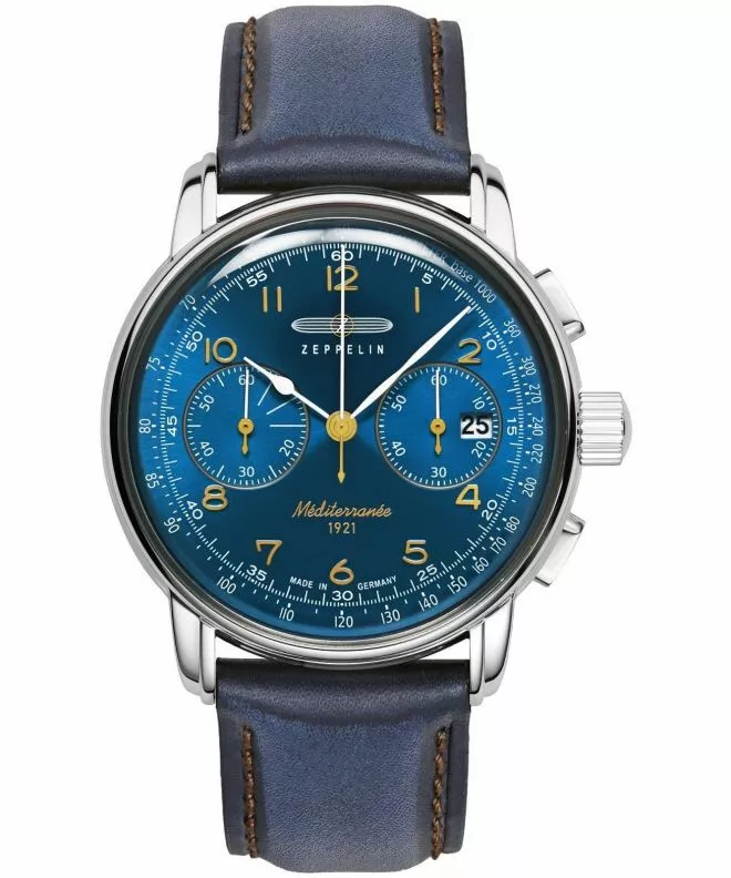 Reloj para hombres Zeppelin Mediterranee Chronograph 9670-3