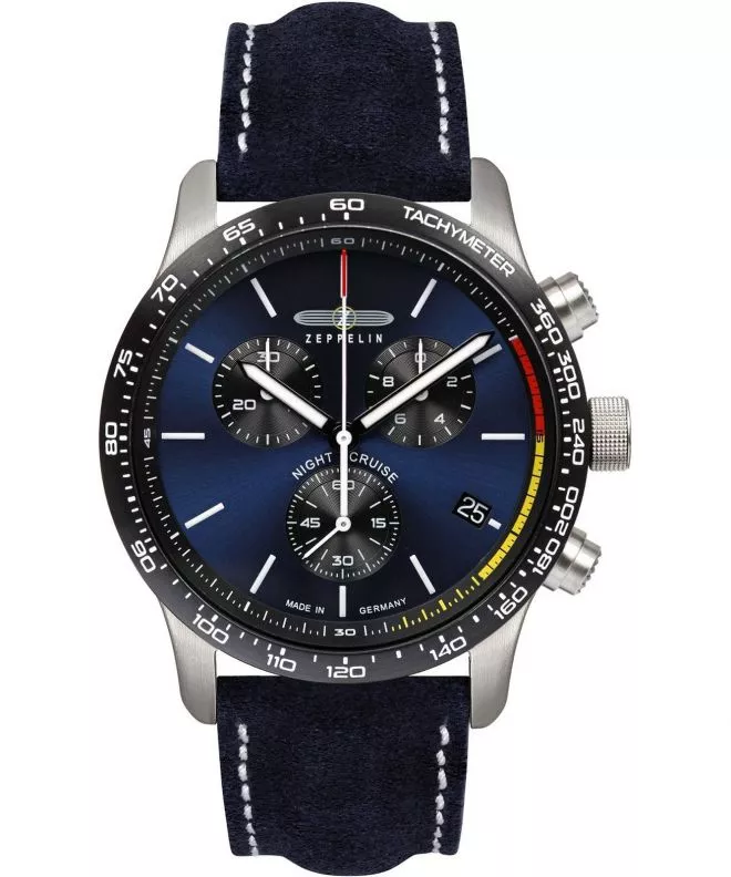 Reloj para hombres Zeppelin Night Cruise Chronograph 7288-3