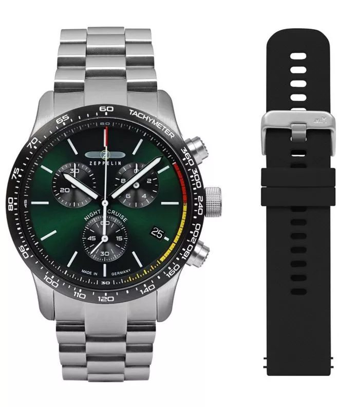 Reloj para hombres Zeppelin Night Cruise Chronograph SET 7288M-4-SET