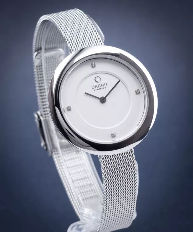 Reloj para mujeres Obaku Classic V162LXCIMC