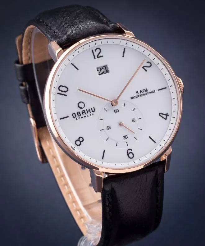 Reloj para hombres Obaku Denmark V190GDVWRB