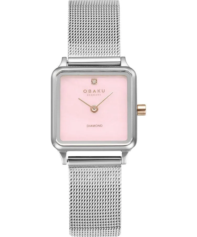 Reloj para mujeres Obaku Denmark Diamond V301LXCPMC-PTV