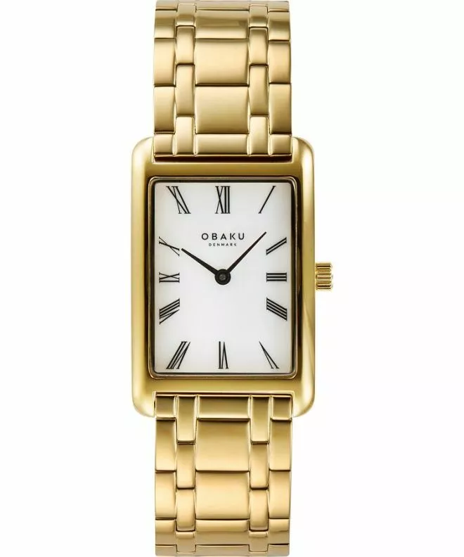 Reloj para mujeres Obaku Slim V311LXGWSG