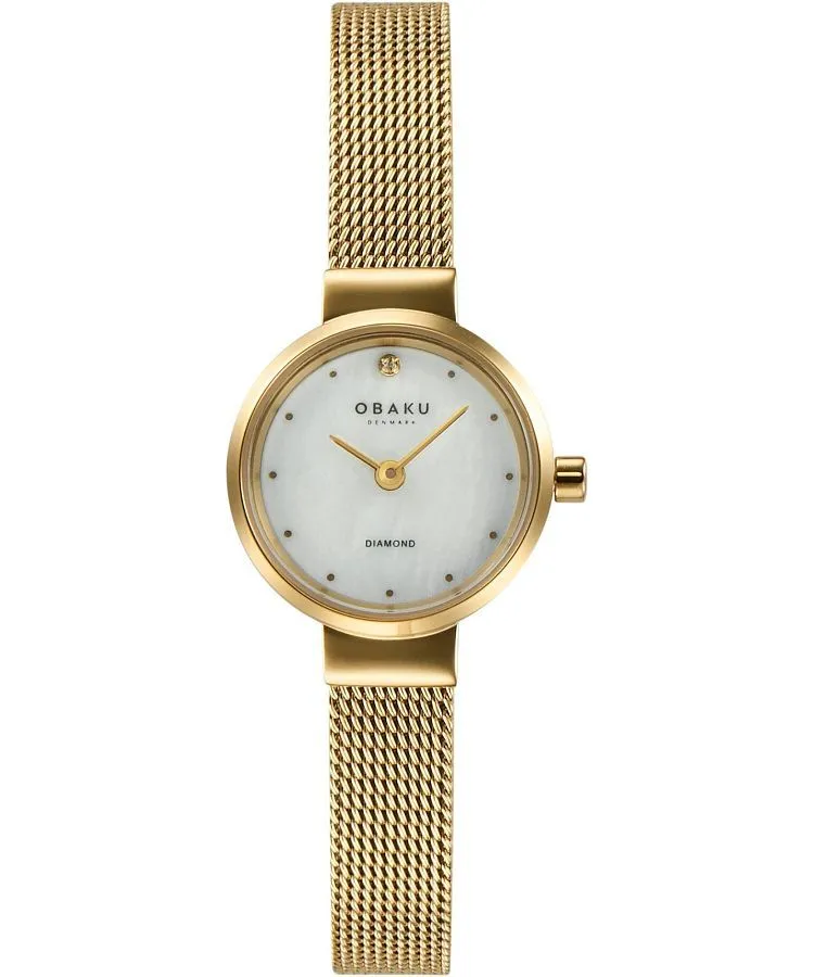 Reloj para mujeres Obaku Denmark Diamond V313LXGWMG