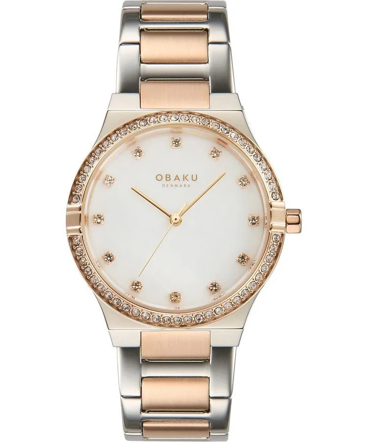 Reloj para mujeres Obaku Denmark Diamond V317LEZWSH